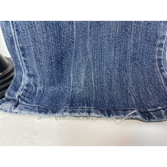 Size 5/6 Premiere Rue 21 Denim Jeans Women's Distressed Rips Studded Rhinestones - Picture 16 of 16